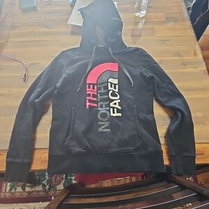 The North Face Black Hoodie with Logo